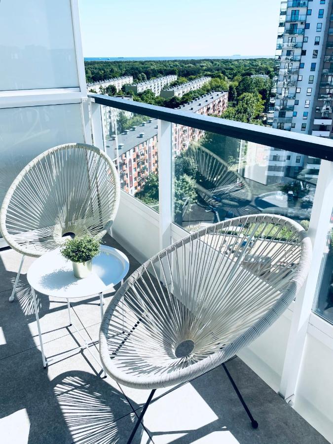 Apartament Z Widokiem Na Morze Gdańsk Kültér fotó
